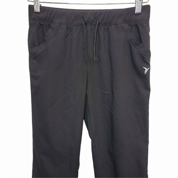 Old Navy Active Black Athletic Dry-Wicking Cropped Jogger Pants Youth XL (14) - Picture 2 of 15